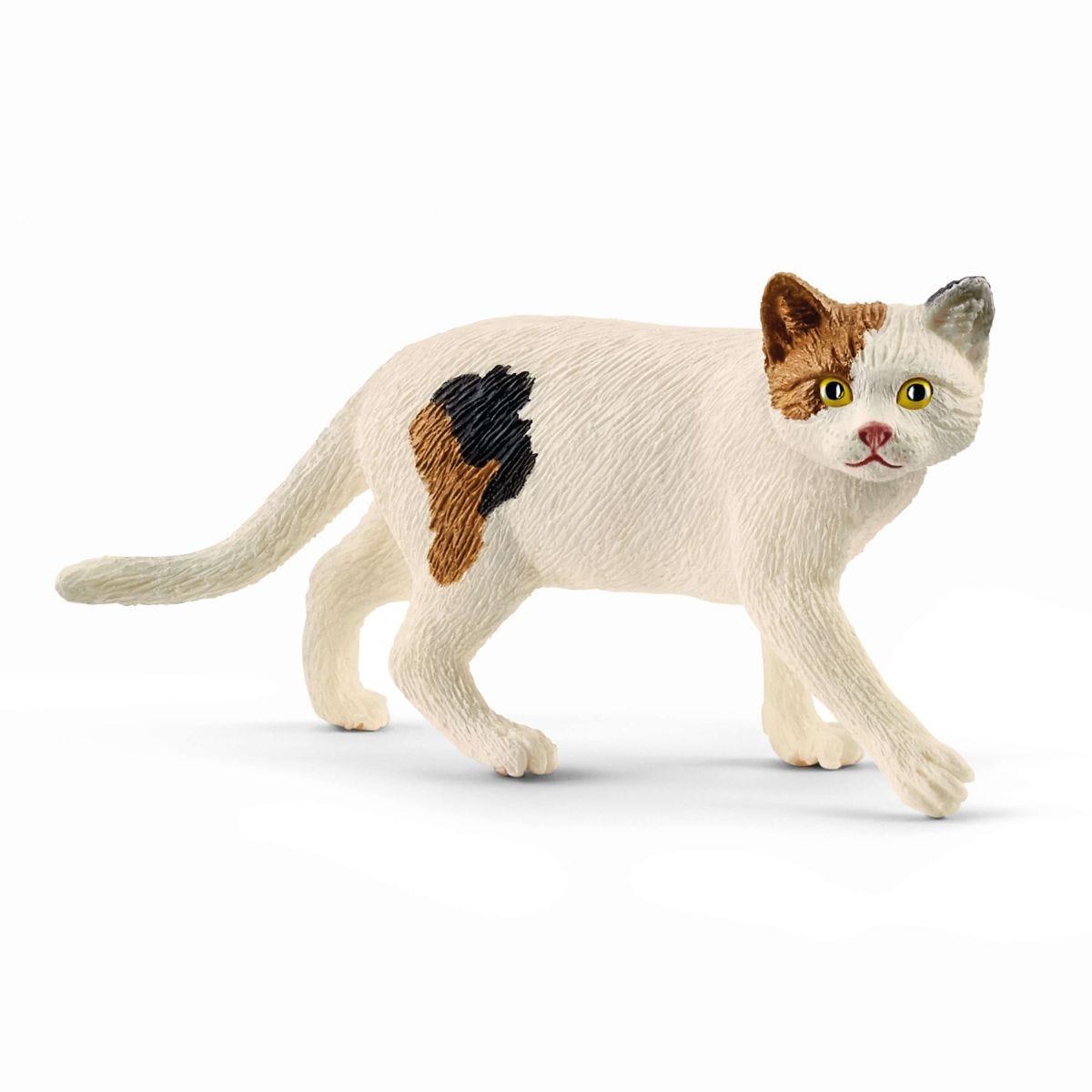 schleich Farm World 13894 action figure giocattolo (SCHLEICH Farm World American Shorthair Cat Toy Figure 13894)