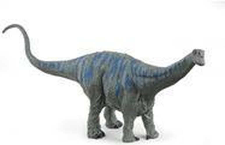 schleich Dinosaurs Brontosaurus (SCHLEICH Dinosaurs Brontosaurus Toy Figure, 4 to 12 Years, Grey/Blue [15027])