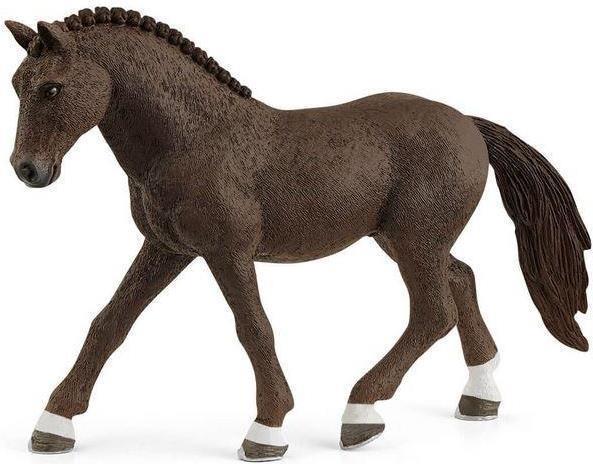 schleich HORSE CLUB German Riding Pony Gelding (SCHLEICH Horse Club German Riding Pony Gelding Toy Figure 5 to 12 Years Brown/W