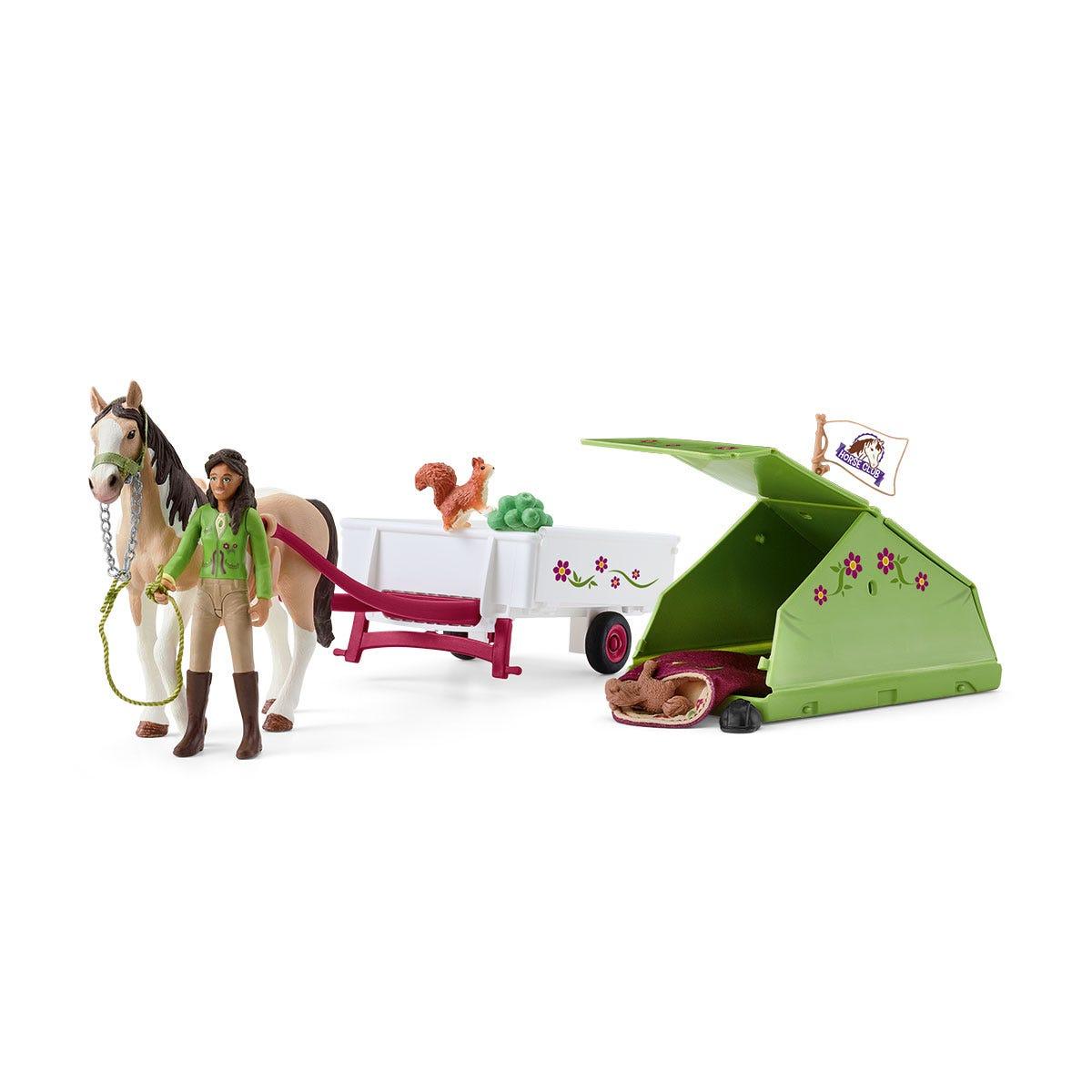 schleich HORSE CLUB Sarah's Camping Adventure