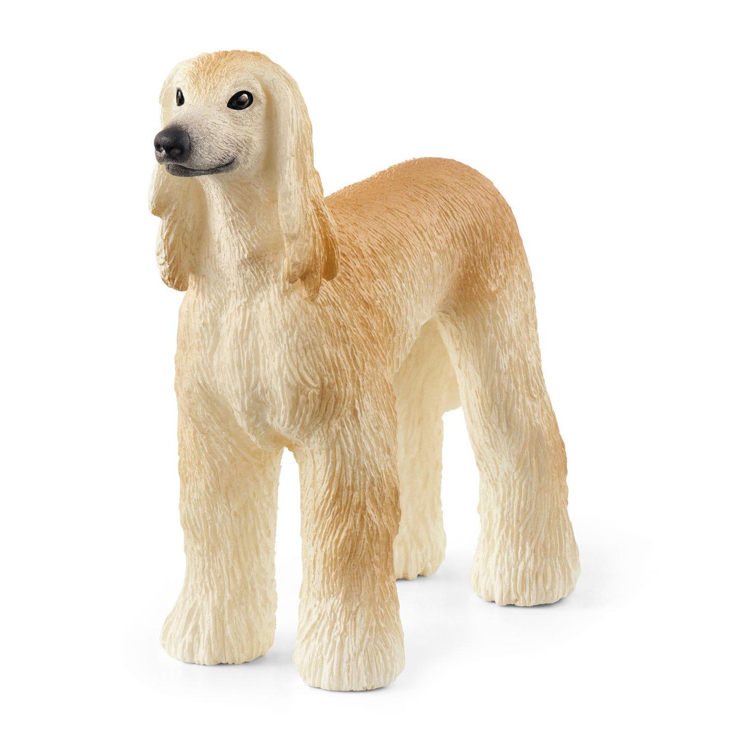 schleich FARM WORLD Greyhound (SCHLEICH Farm World Afghan Hound Greyhound Toy Figure 3 to 8 Years Tan 13938)