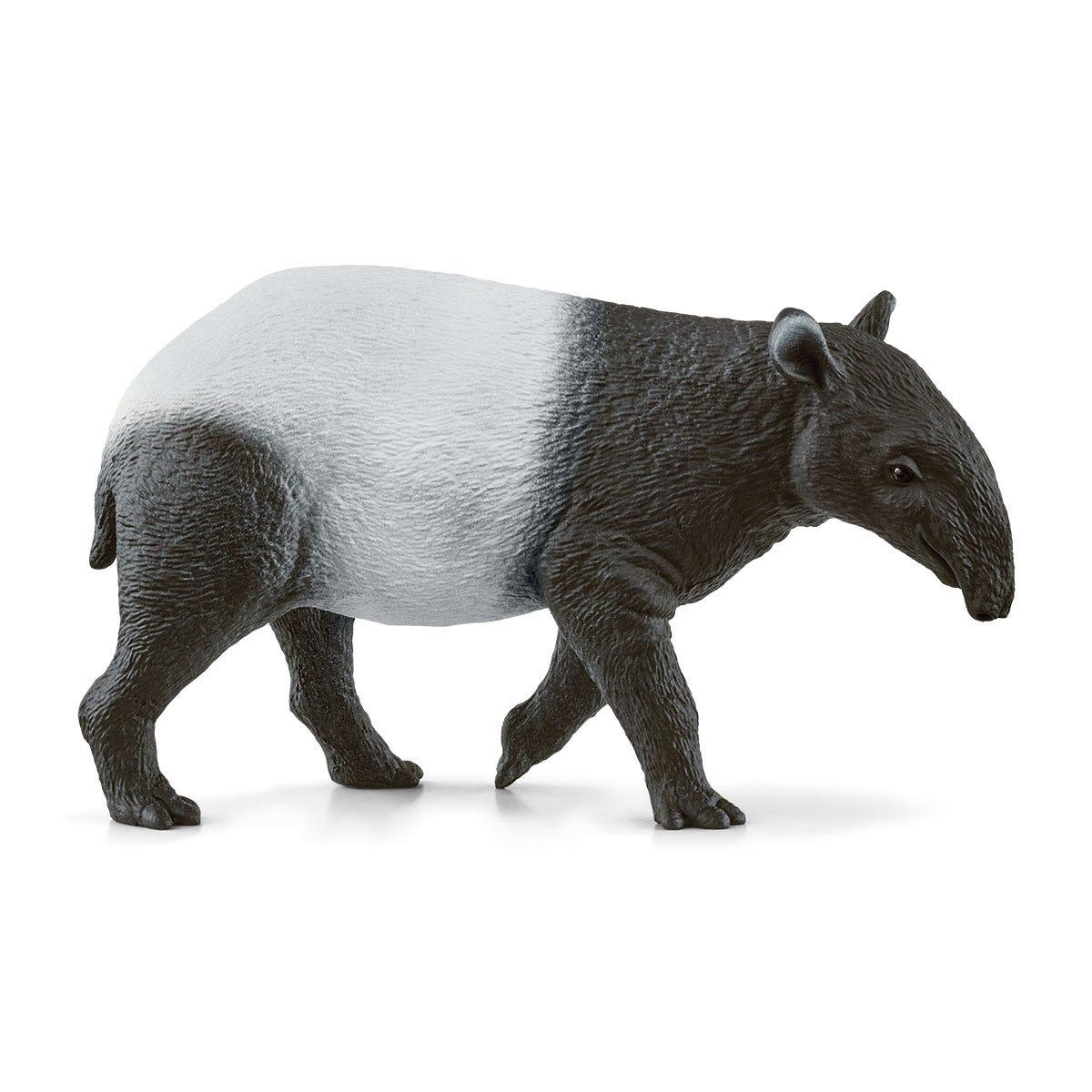 schleich WILD LIFE Tapir (SCHLEICH Wild Life Tapir Toy Figure 3 to 8 Years Brown/White 14850)