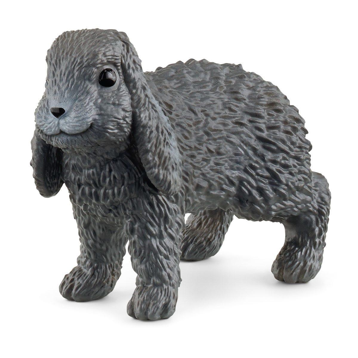 schleich FARM WORLD Lop-Eared Rabbit (SCHLEICH Farm World Lop-Eared Rabbit Toy Figure 3 to 8 Years Grey 13935)