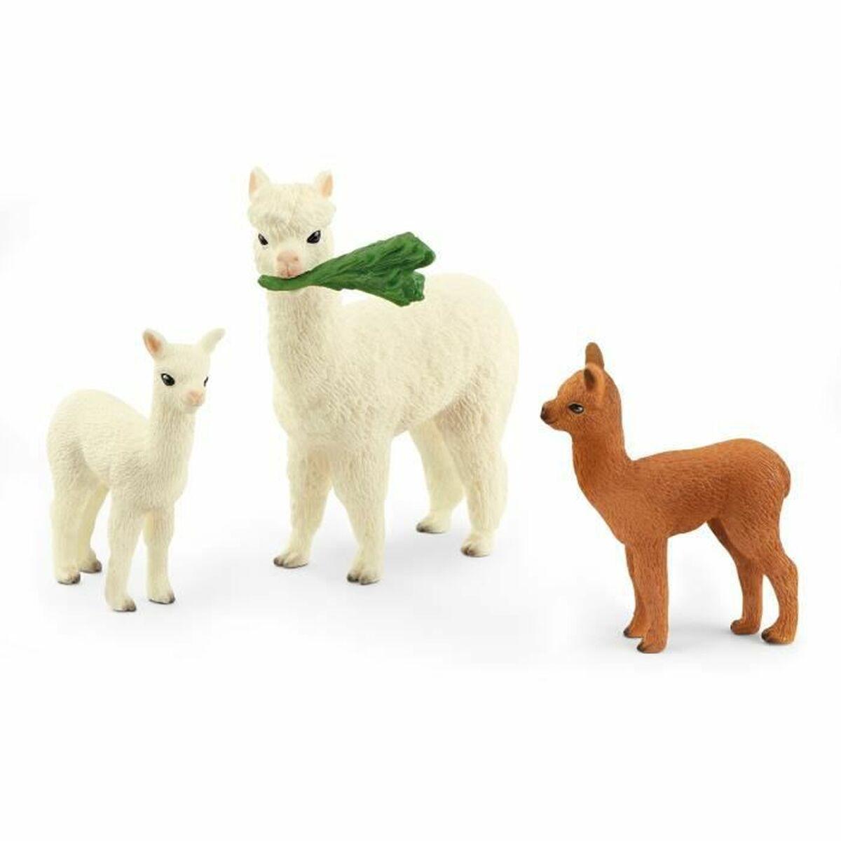 schleich WILD LIFE 42544 action figure giocattolo (SCHLEICH Wild Life Alpaca Set Toy Figure Set 3 to 8 Years Multi-colour 42544)