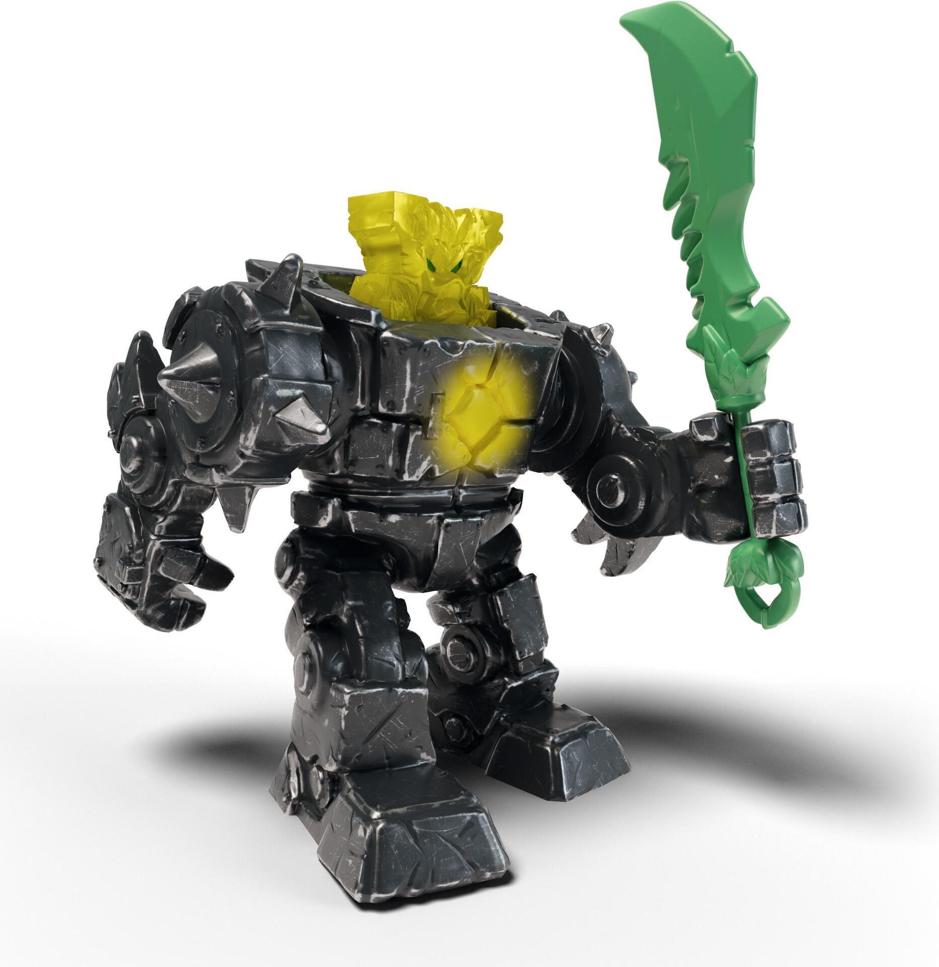 schleich ELDRADOR CREATURES 42600 action figure giocattolo (SCHLEICH Eldrador Mini Creatures Shadow Jungle Robot Toy Figure 7 t