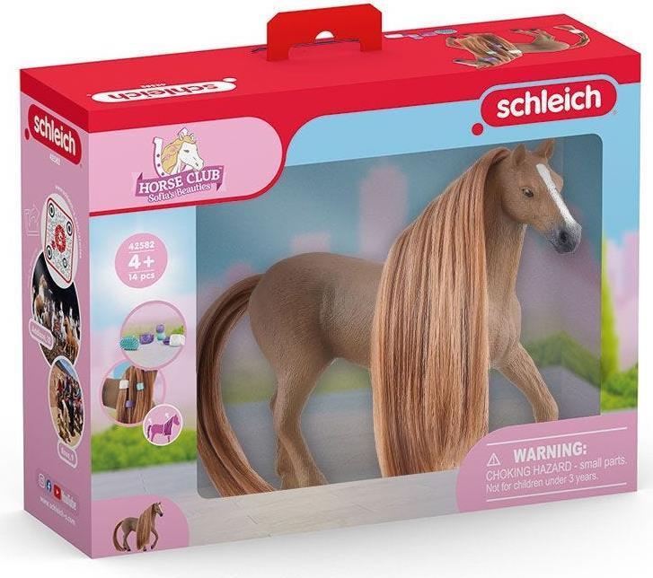 schleich HORSE CLUB Sofias Beauties 42582 action figure giocattolo (SCHLEICH Horse Club Beauty Horse English Thoroughbred Mare