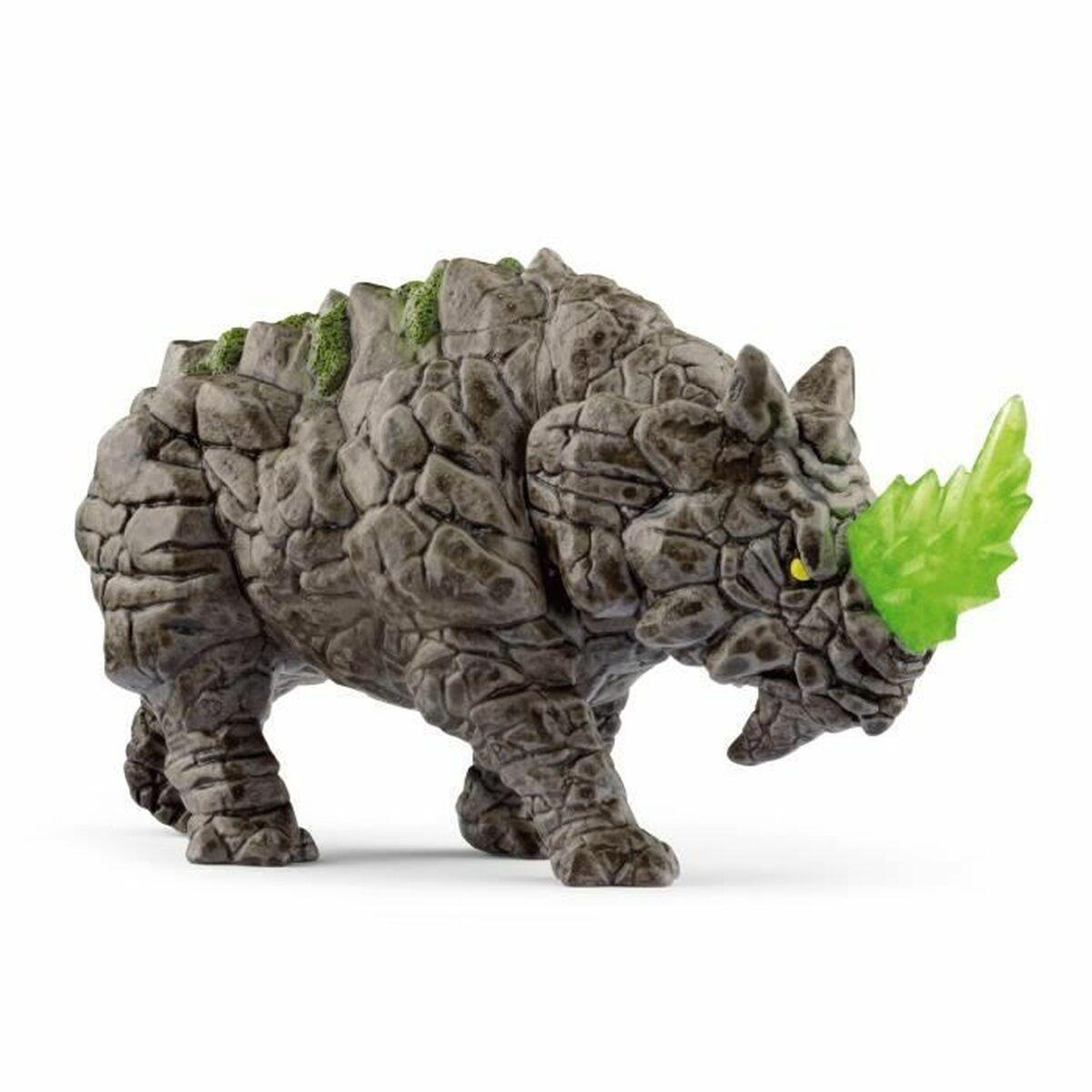 schleich ELDRADOR CREATURES 70157 action figure giocattolo (SCHLEICH Eldrador Creatures Battle Rhino Toy Figure 7 to 12 Years G