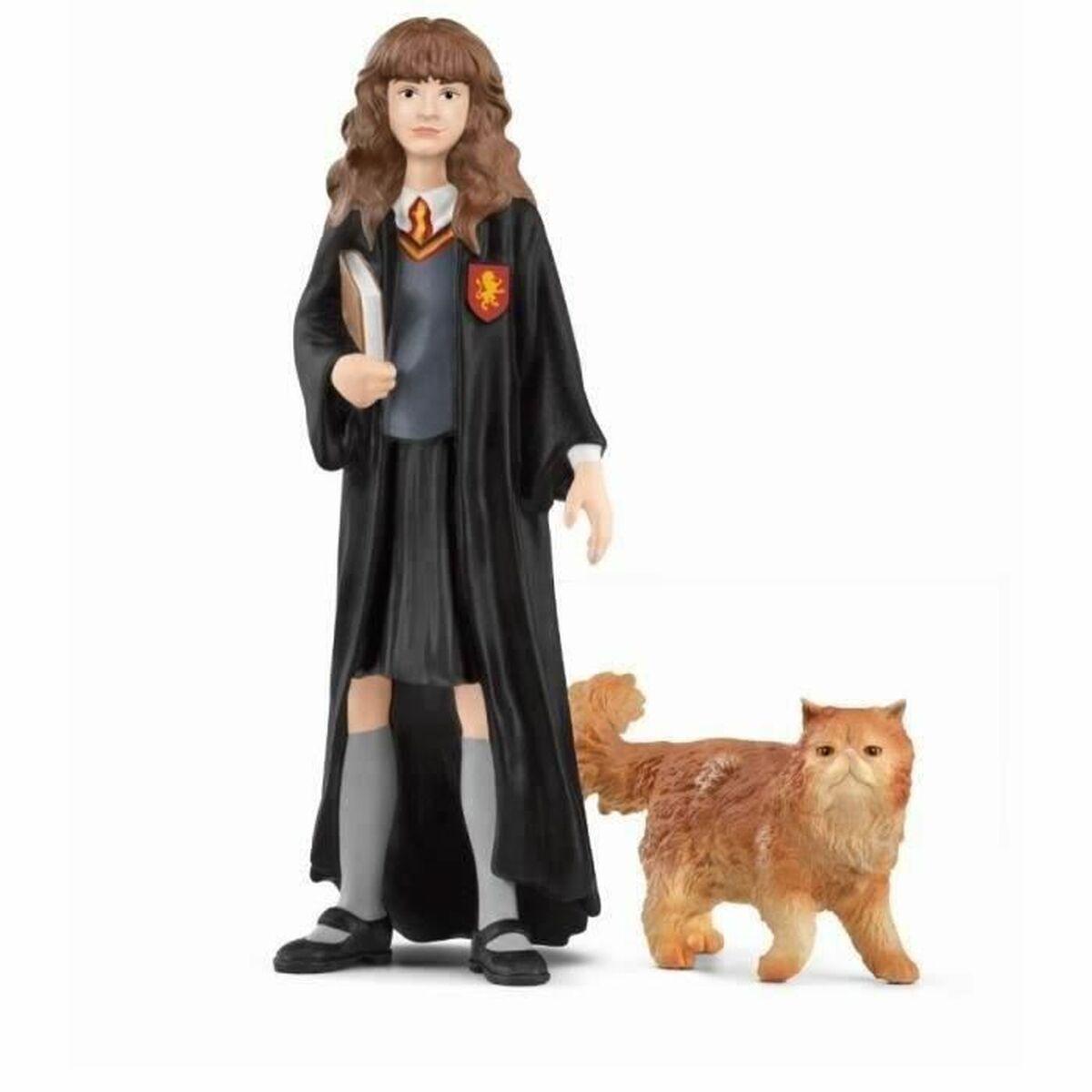 Schmidt Spiele Olli (WIZARDING WORLD Hermione Granger & Crookshanks Toy Figure Set, 6 Years and Above, Multi-colour [42635])