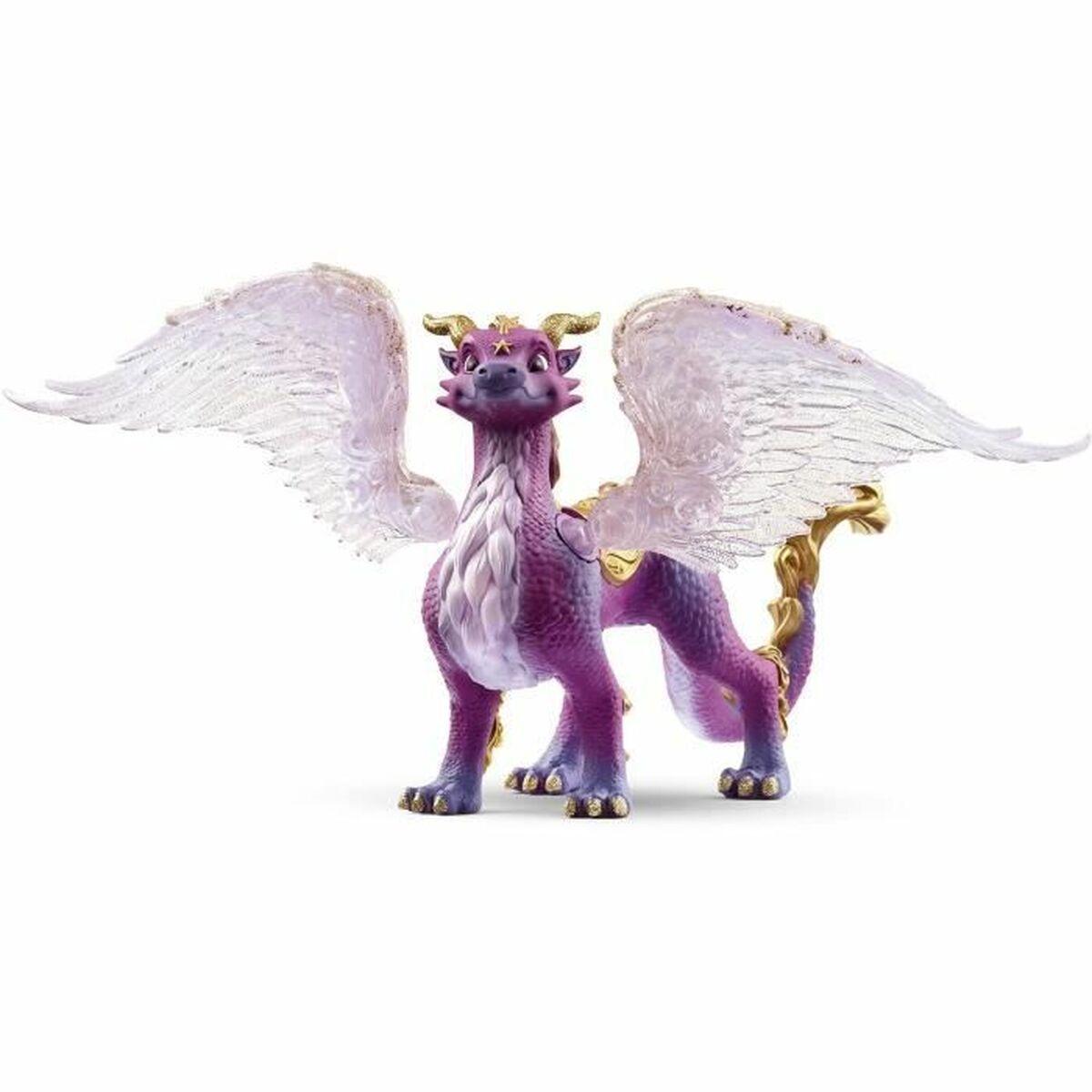 schleich BAYALA 70762 action figure giocattolo (SCHLEICH Bayala Nightsky Dragon Toy Figure 5 to 12 Years Purple/White 70762)