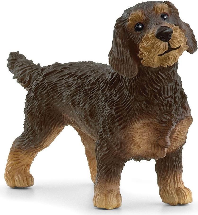 schleich FARM WORLD 13972 action figure giocattolo (SCHLEICH Farm World Wire-Haired Dachshund Toy Figure 3 to 8 Years Brown 139