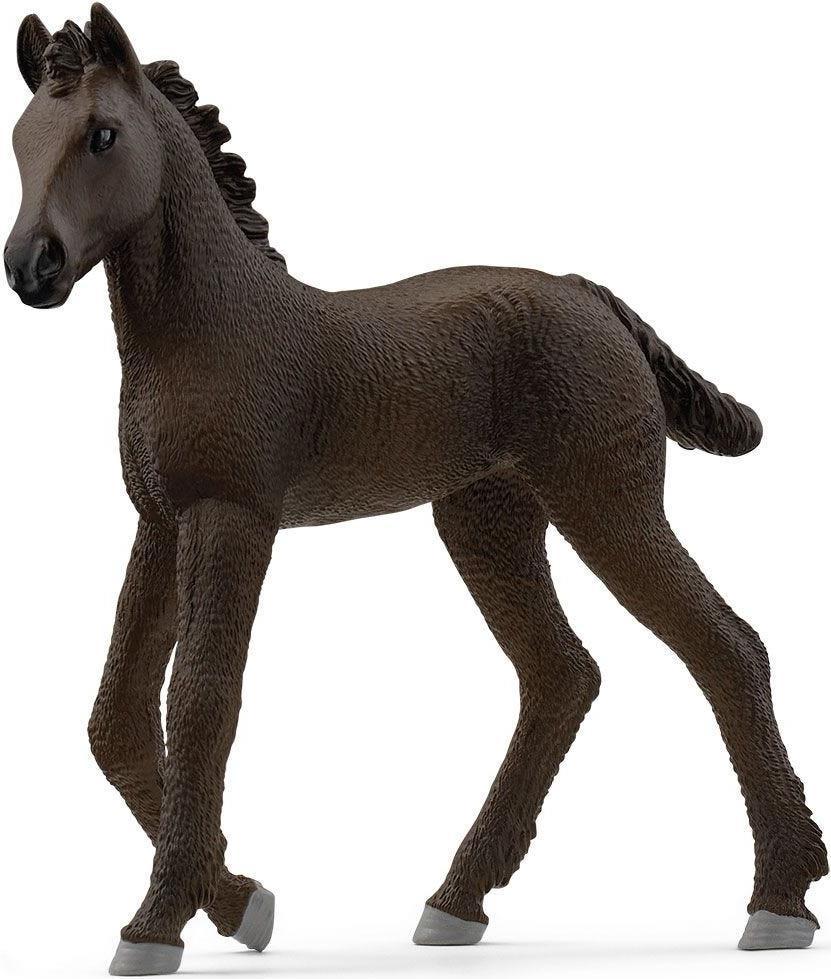 schleich HORSE CLUB 13977 action figure giocattolo (SCHLEICH Horse Club Friesian Foal Toy Figure 5 to 12 Years Black 13977)