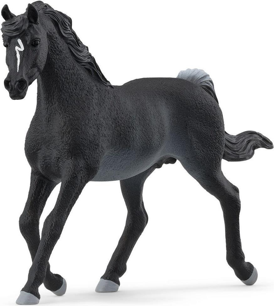 schleich HORSE CLUB 13981 action figure giocattolo (SCHLEICH Horse Club Arab Stallion Toy Figure, 5 to 12 Years, Black [13981])
