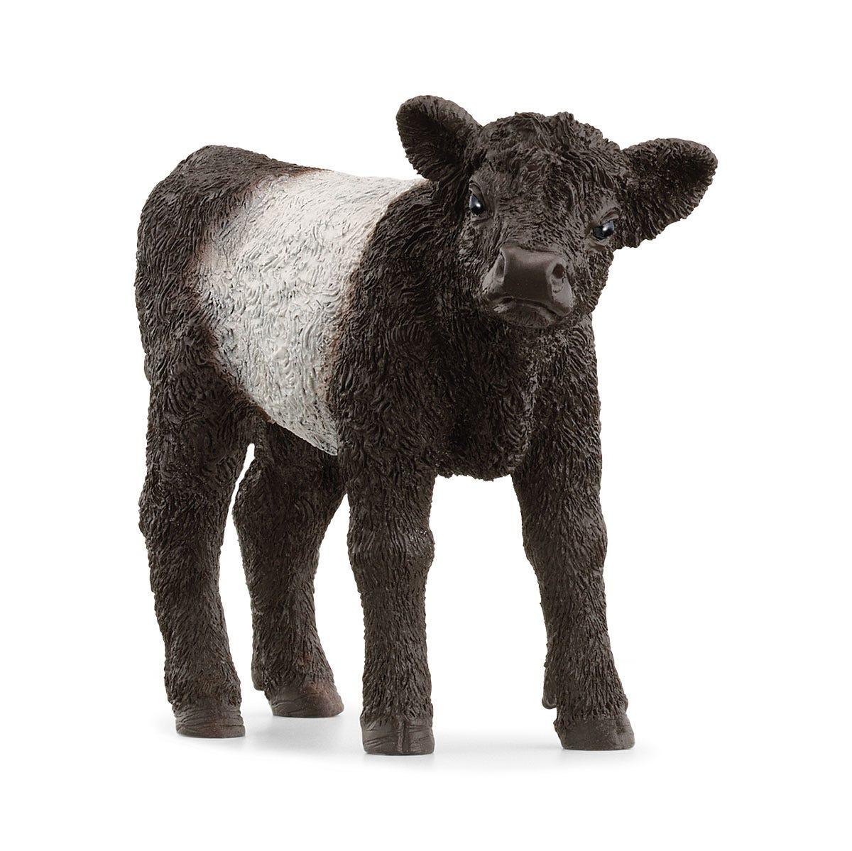 schleich FARM WORLD 13969 action figure giocattolo (SCHLEICH Farm World Galloway Calf Toy Figure 3 to 8 Years Black/White 13969)
