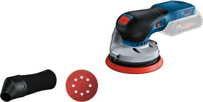 Bosch GEX 18V-125 Professional Levigatrice orbitale casuale 10000 Giri/min 20000 OPM Nero, Blu, Grigio, Rosso