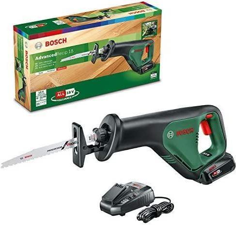 Bosch AdvancedRecip 18 300 spm (fogli per minuto) Nero, Verde