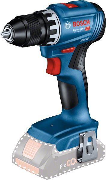 Bosch GSR 18V-45 Professional 500 Giri/min Senza chiave 900 g Nero, Blu