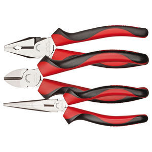 rosso Set di pinze impugnatura 2K, 3 pezzi