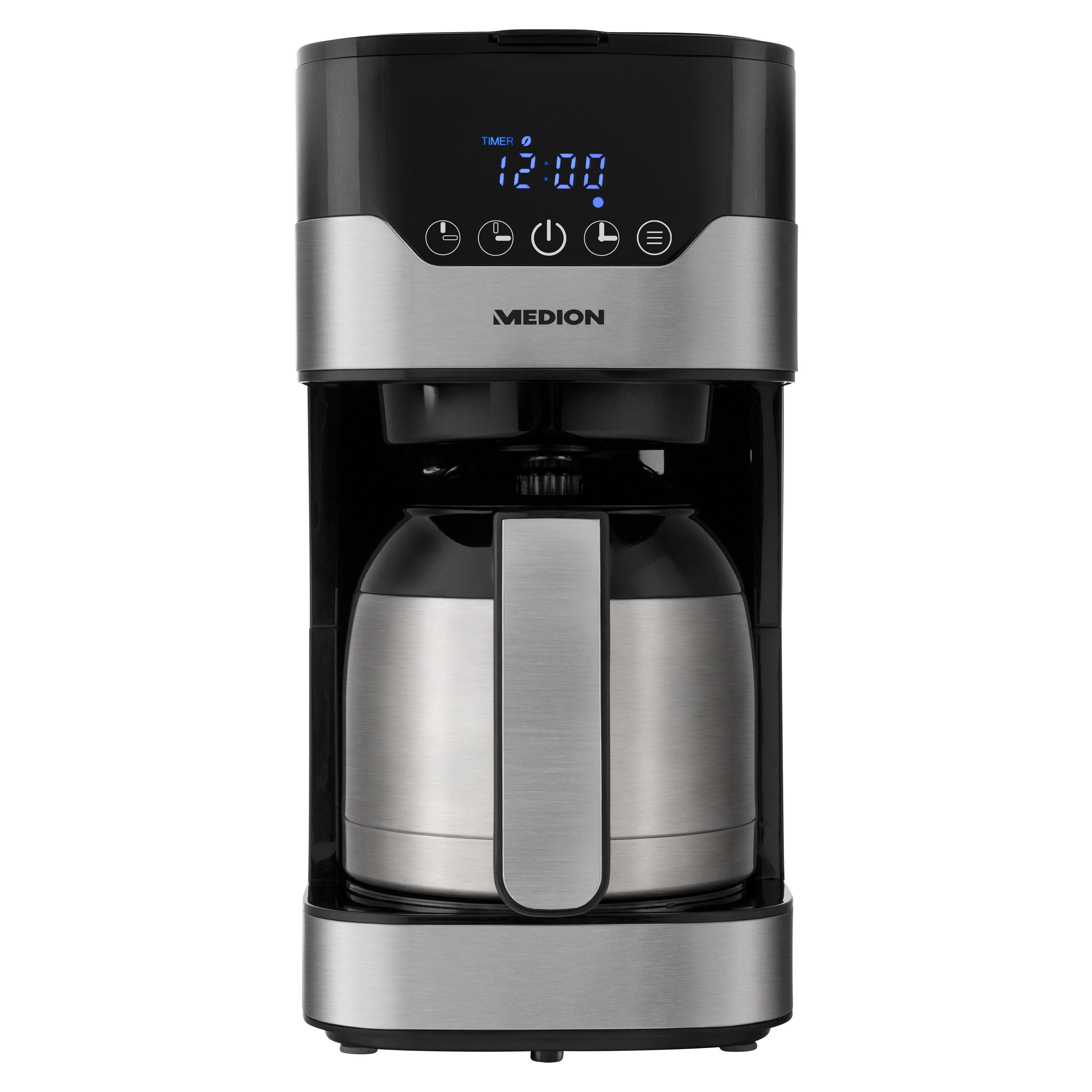 MEDION MD 18458 Automatica/Manuale Macchina da caffÃ¨ con filtro 1,2 L