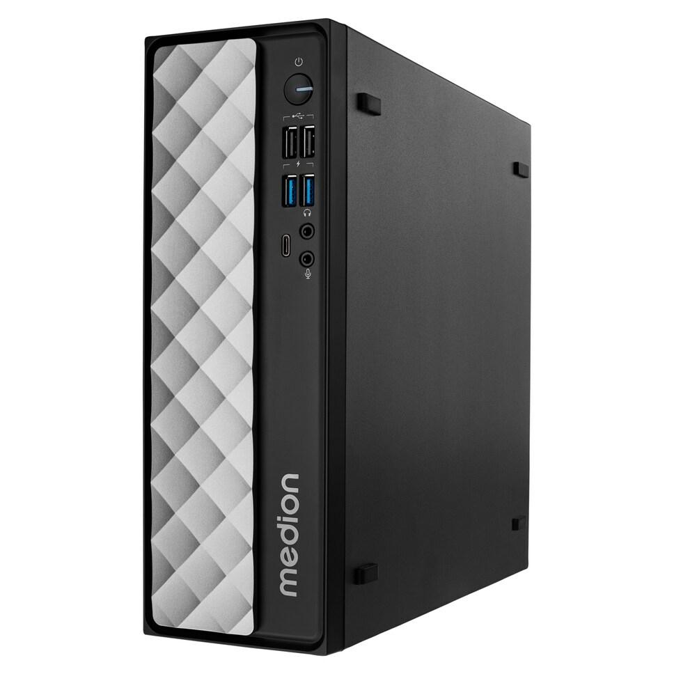 MEDION T80 MINI PC IntelÂ® Coreâ„¢ i5 i5-12450H 16 GB DDR4-SDRAM 512 GB SSD Nero, Grigio