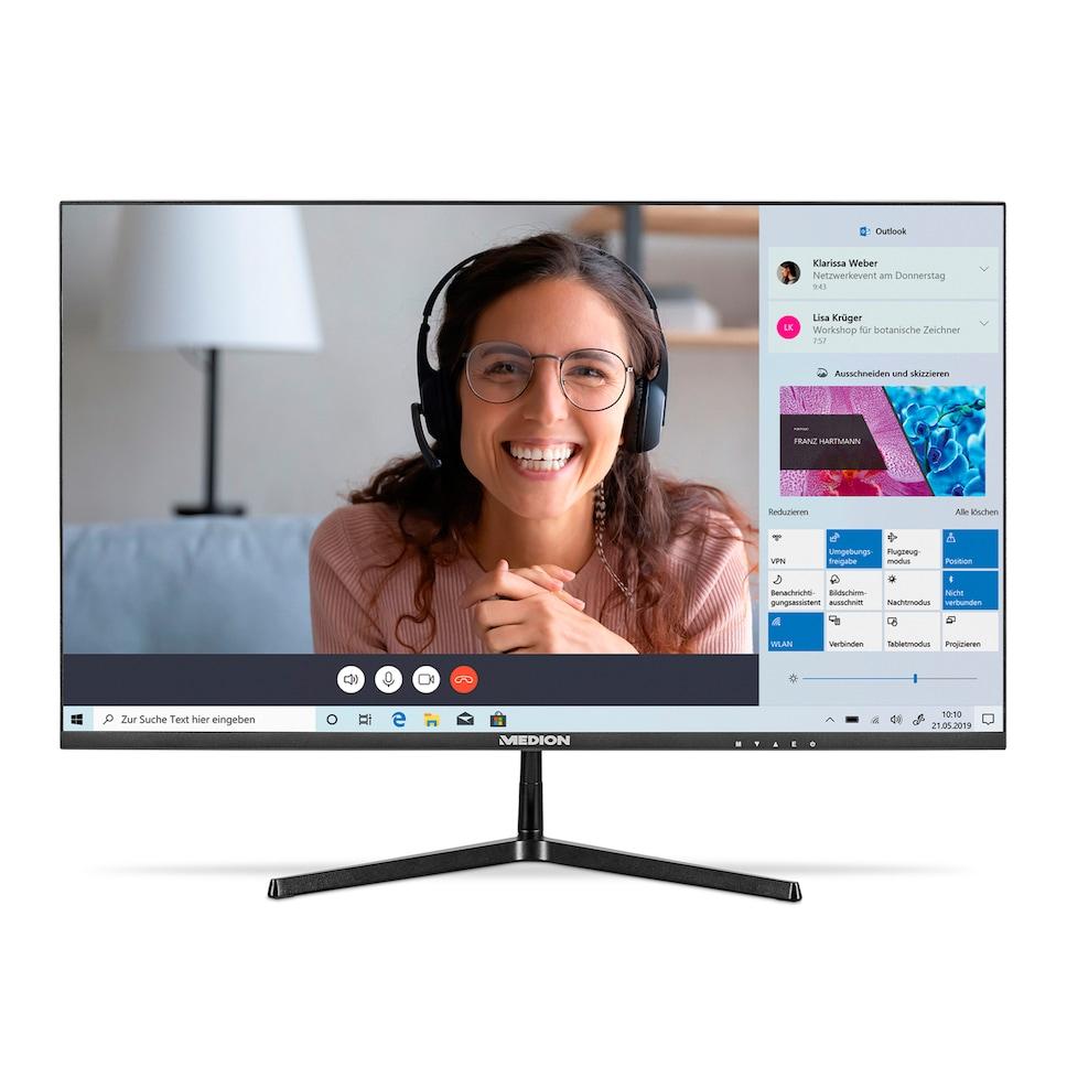 MEDION P52726 Monitor PC 686 cm (27") 1920 x 1080 Pixel Full HD LCD Nero