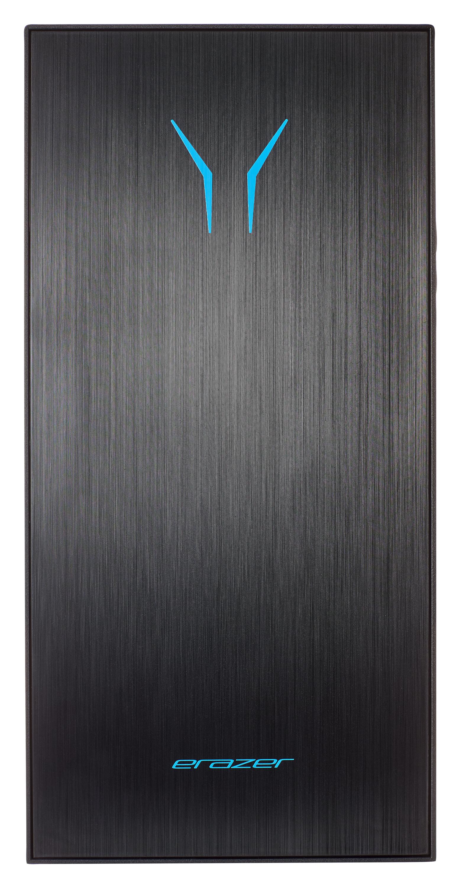 ERAZER Recon P20 Intel Core i5 i5-14400F 16 GB DDR4-SDRAM 512 GB SSD NVIDIA GeForce RTX 4060 Windows 11 Home Desktop PC Nero
