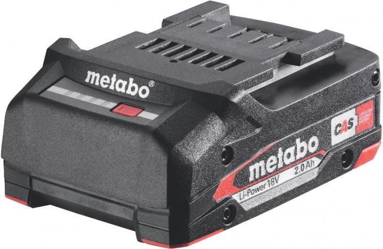 625026000, batteria ricaricabile, li-ion, 2 ah, 18 V, metabo, punta del trapano
