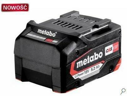 Batteria Metabo 625028000, Li, 18 V - 5,2 Ah
