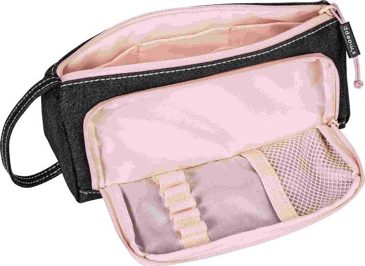 Astuccio BRUNNEN nero/rosa