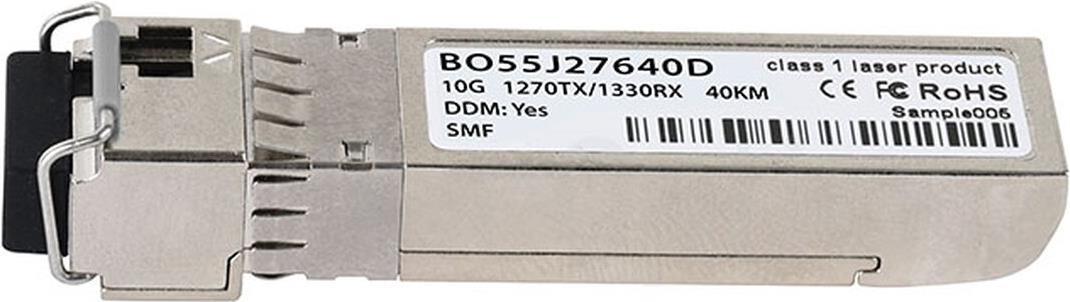 Blueoptics SFP-10g-SM1270-Bidi Modulo di ricetrasmettitore di rete Faser Optics 10000 Mbit/S SFP+ (SFP-10G-SM1270-Bidi-Bo)