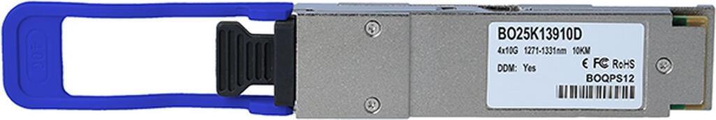 Blueoptics QSFP-40G-PLR4-AO-BO Modulo di ricetrasmettitore di rete Faser Optics 40 Mbit/S 1310 Nm (QSFP-40G-PLR4-Ao-Bo)