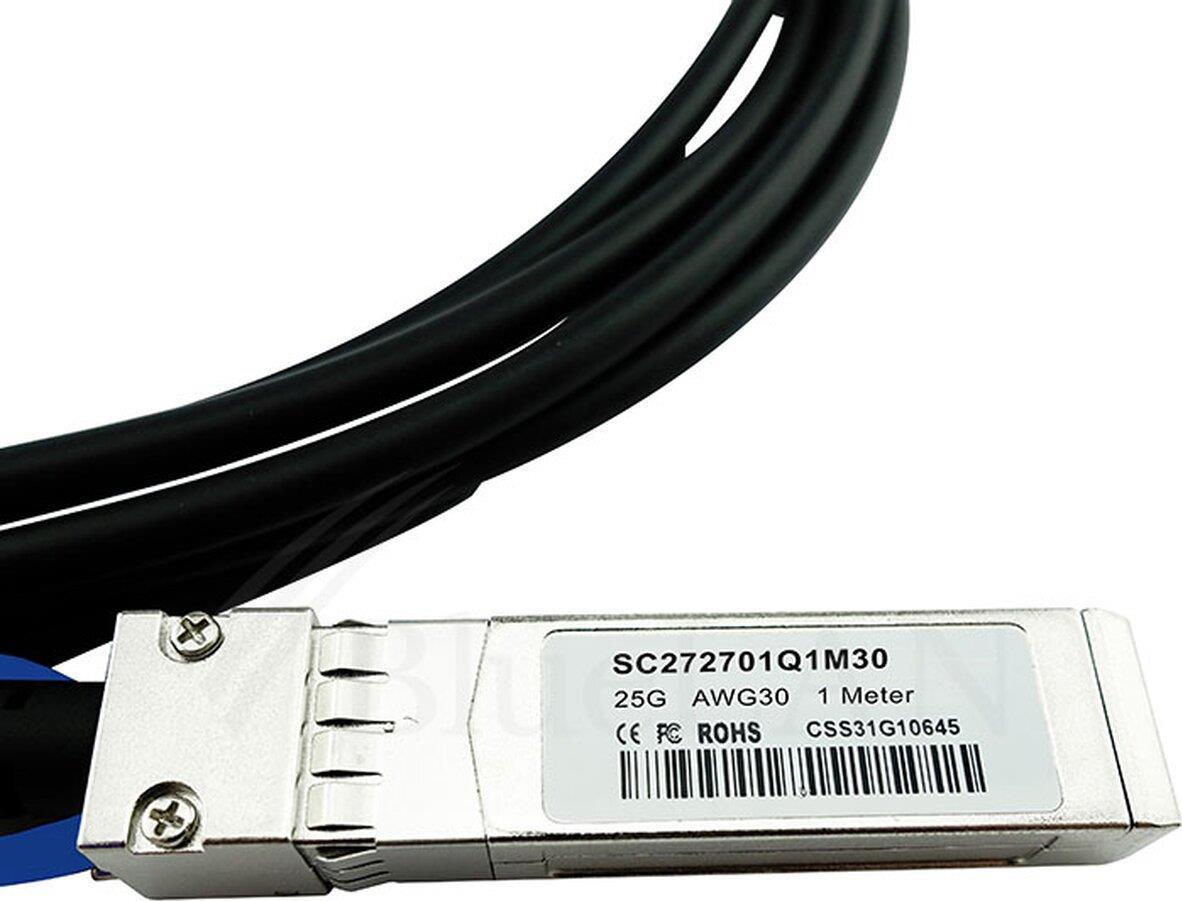 Blueoptics SFP28-DAC-3M BLULAN DAC SFP28 SFP28 SC272701Q3M26 Cavo Infiniband Black (SFP28-DAC-3M-QN-BL)