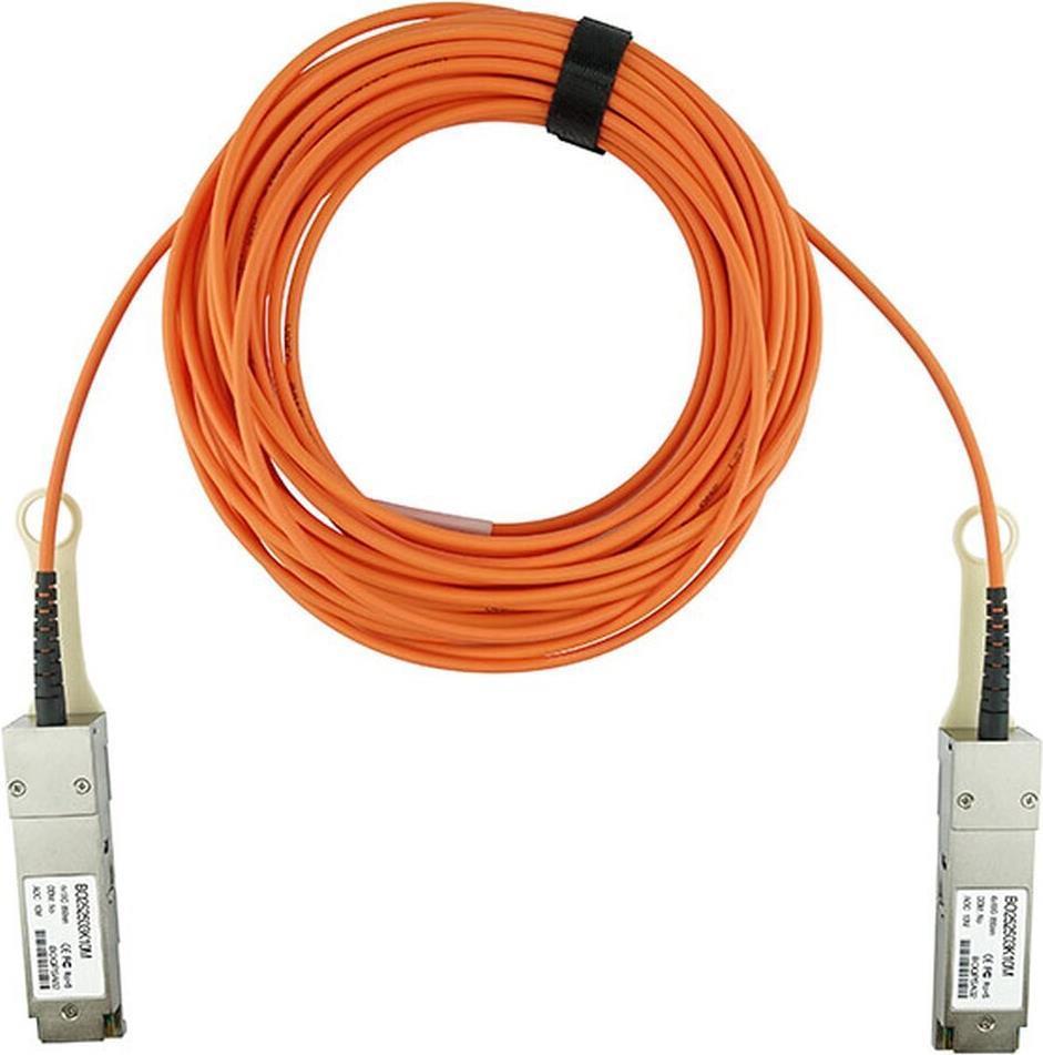 Centec compatibile AOC-Q-40G-50m-CT QSFP BlueOptics Optical Optical Cavo (AOC), 40GBase-SR4, Ethernet, Infiniband FDR10, 50 met