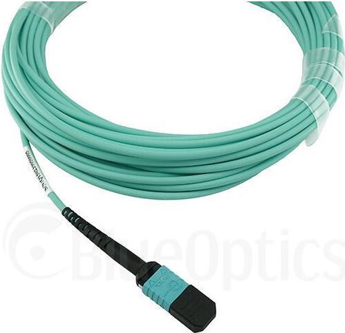 Cavo patch multimodale OM3 MPO-4xLC compatibile A5UA da 1 metro