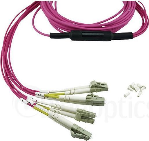 3HE13896AA-15 cavo patch multimodale OM4 MPO-4xLC compatibile 15 metri