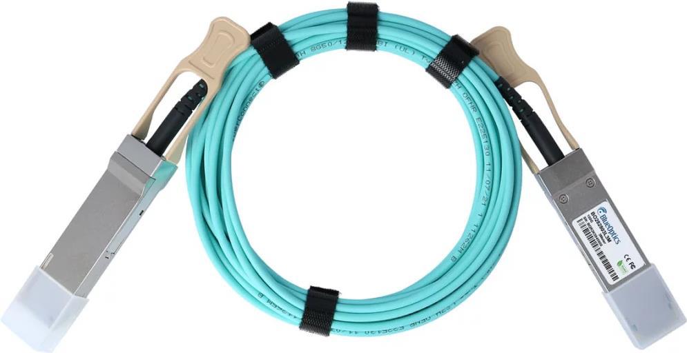 Network ubiquiti compatibili UACC-AOC-QSFP28-5M QSFP28 Blueoptics Active Optical Cavo (AOC), 100GBase-SR4, Ethernet, Infiniband