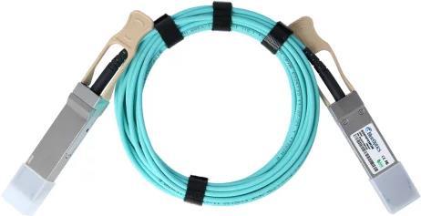 HPE compatibile P08226-001 QSFP56 Blueoptics Active Optical Cavo (AOC), 200 Gbase-SR4, Ethernet, Infiniband, 3 metri (P08226-00