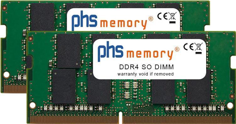 Phs-Memory 64GB (2x32GB) Kit RAM Memoria per Apple IMAC Core i5 3,4 GHz 21,5 "(4K, metà 2017) GDR4 SO Dimm 2666MHz PC4-2666V-S