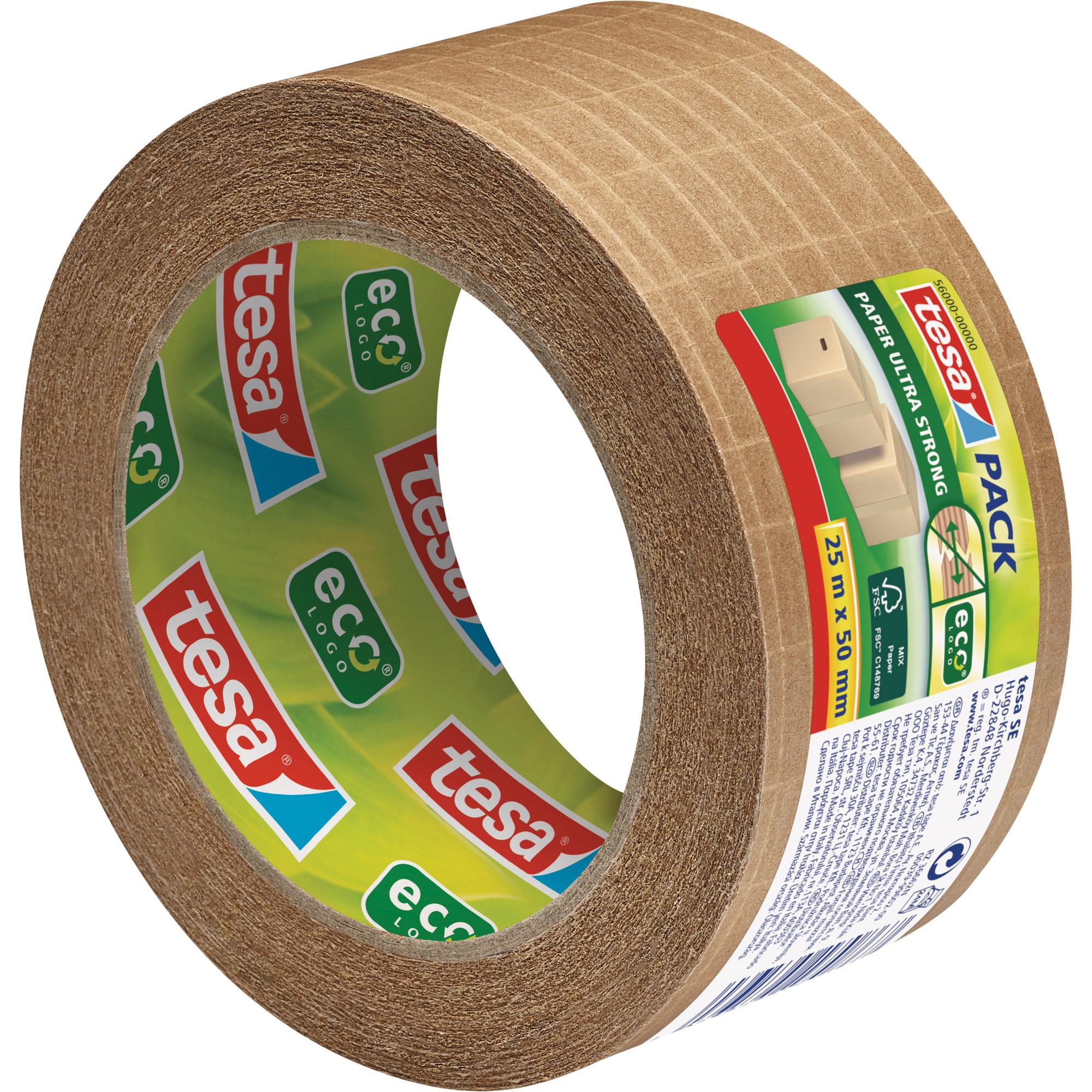 tesa nastro da imballaggio 50 mm x 25 m marrone