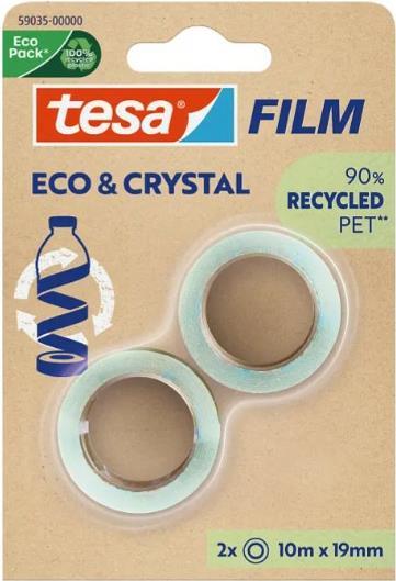 pellicola adesiva tesa 19 mm x 33 m trasparente