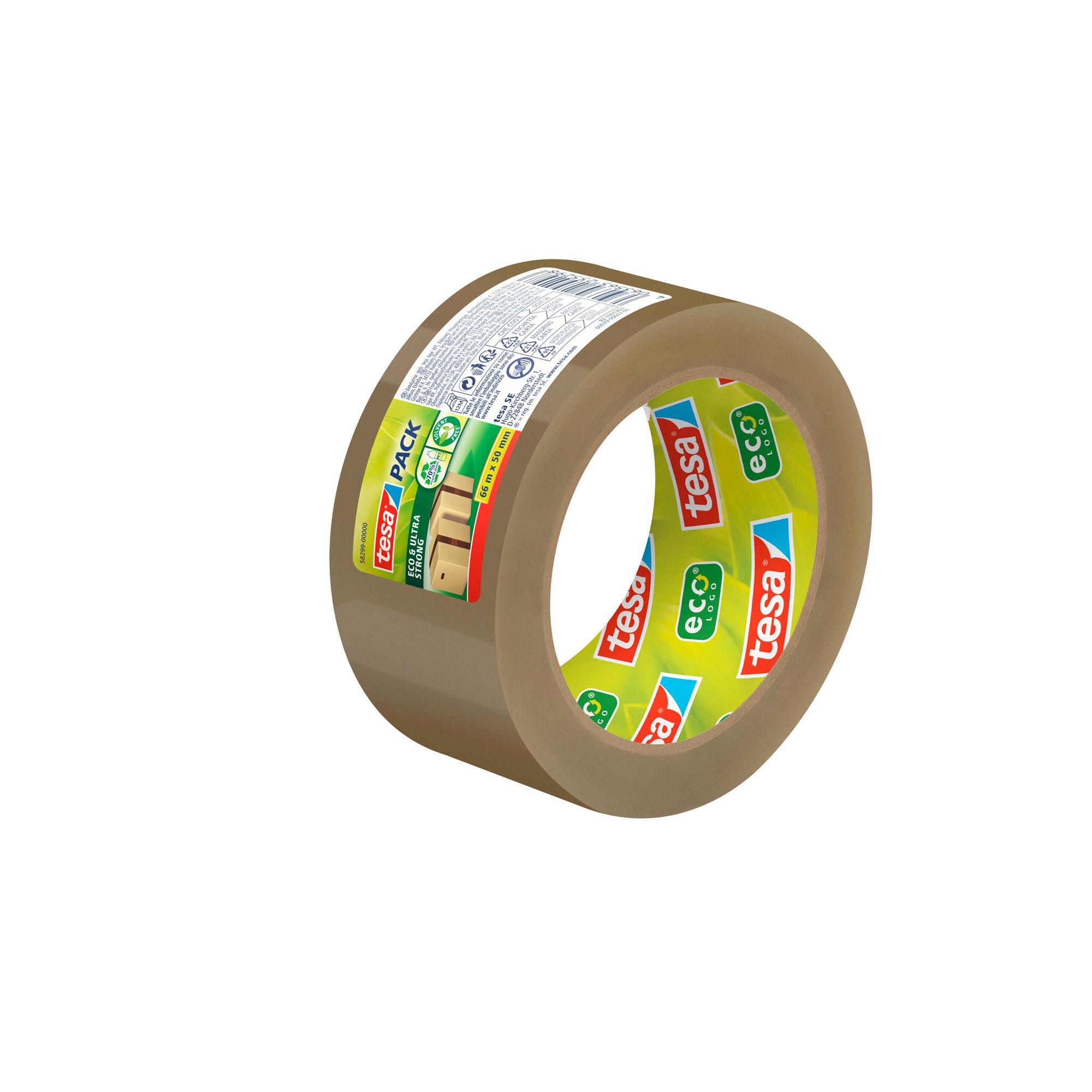 tesa nastro da imballaggio 50 mm x 66 m marrone