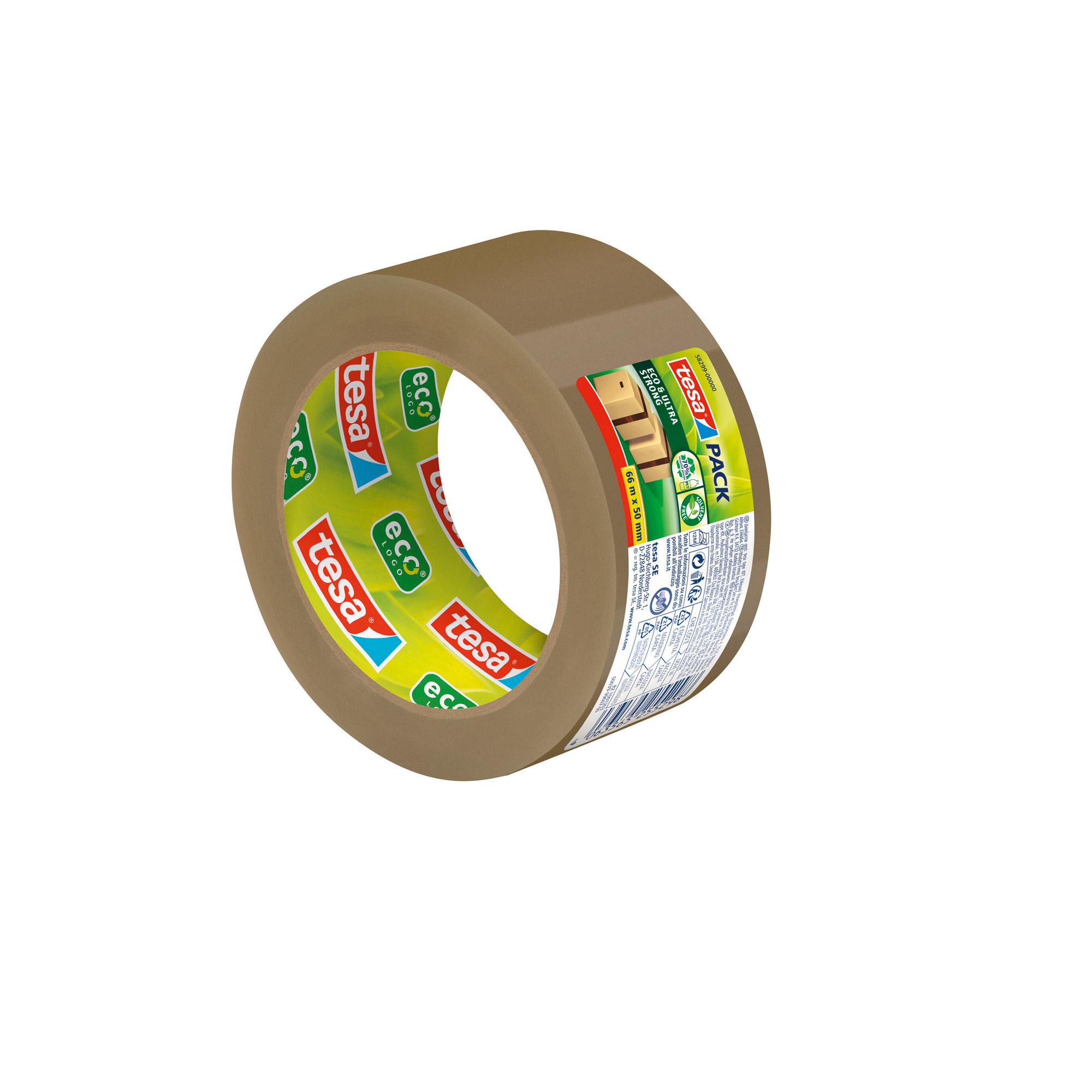 tesa nastro da imballaggio 50 mm x 66 m marrone