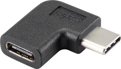 Adattatore Renkforce USB 3.1 (Gen 2) 1x Spina USB-C - 1x Presa USB-C angolato di 90 a destra (RF-4410232)