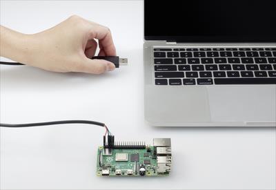 RenkForce USB/TTL Cavo jumper lampone PI [1x USB 2.0 Plugs A-4x Wilo Cohch Socket] 1,00 M nero (RF-4499440)