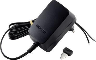 Voltcraft VC-11258685 Alimentatore plug-in, regolabile 3 V/DC, 4,5 V/DC, 5 V/DC, 6 V/DC, 7,5 V/DC, 9 V/DC, 12 V/DC 1 A 12 W Ten