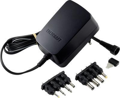 Voltcraft VC-11258710 Alimentatore del pannello, regolabile 3 V/DC, 4,5 V/DC, 5 V/DC, 6 V/DC, 7,5 V/DC, 9 V/DC, 12 V/DC 2.25 A