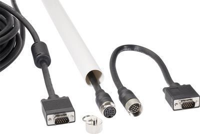 Renkforce VGA Connection Cable VGA 15Pol. Plug, VGA 15Pol. Plug 10,00 M RF-4537804 nero per gruppo tubo vuoto, con cavo VGA cor