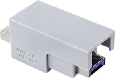 Renkforce USB Cavo Lock RF-4695232 Silver bloccaggio blu senza blocco RF-4695232 (RF-4695232)