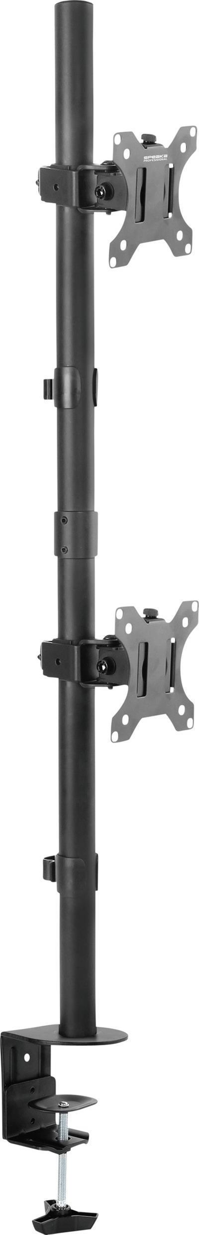 SPETTERA PROFESSILE SP-MM-420 Porta monitor a 2 volte 33,8 cm (13,3) -81,3 cm (32) TilTable+girevole, rotabile (SP-9414664)