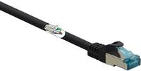 Renkforce RF-5044042. Lunghezza del cavo: 1 m, cavo Standard: Cat6A, schermatura del cavo: S/FTP (S-S-STP), Connessione 1: RJ-4