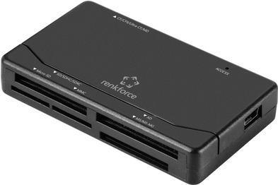 Renkforce RF-PCR-150 Lettore di schede di memoria esterne USB 2.0 Nero (RF-5152720)